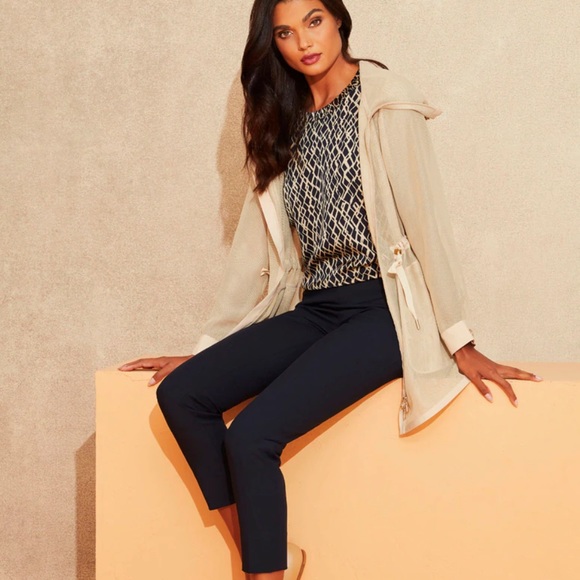 Etcetera Avian Mesh Lightweight Beige Jacket Size 14 - Picture 2 of 12